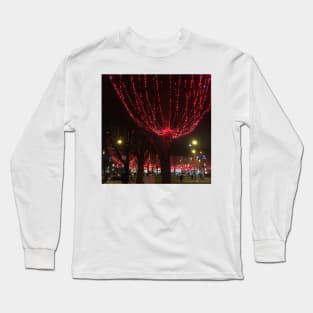 Christmas in Paris, France Long Sleeve T-Shirt